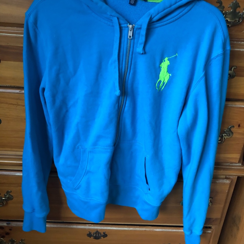 Ralph Lauren Polo zip up hoodie